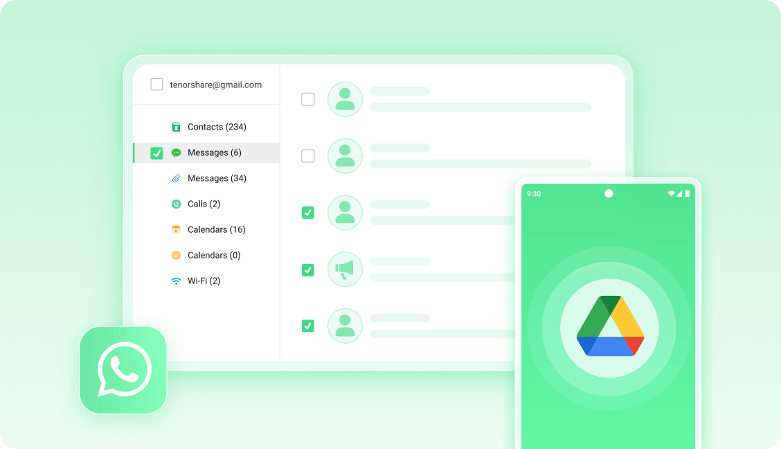 Google Drive 备份提取