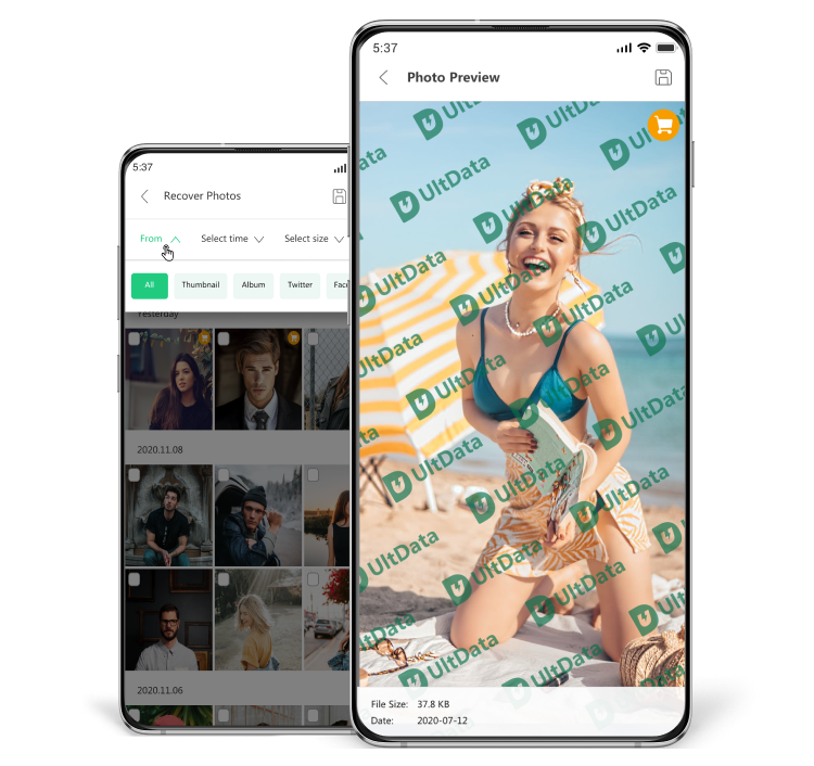 UltData 照片恢复截图